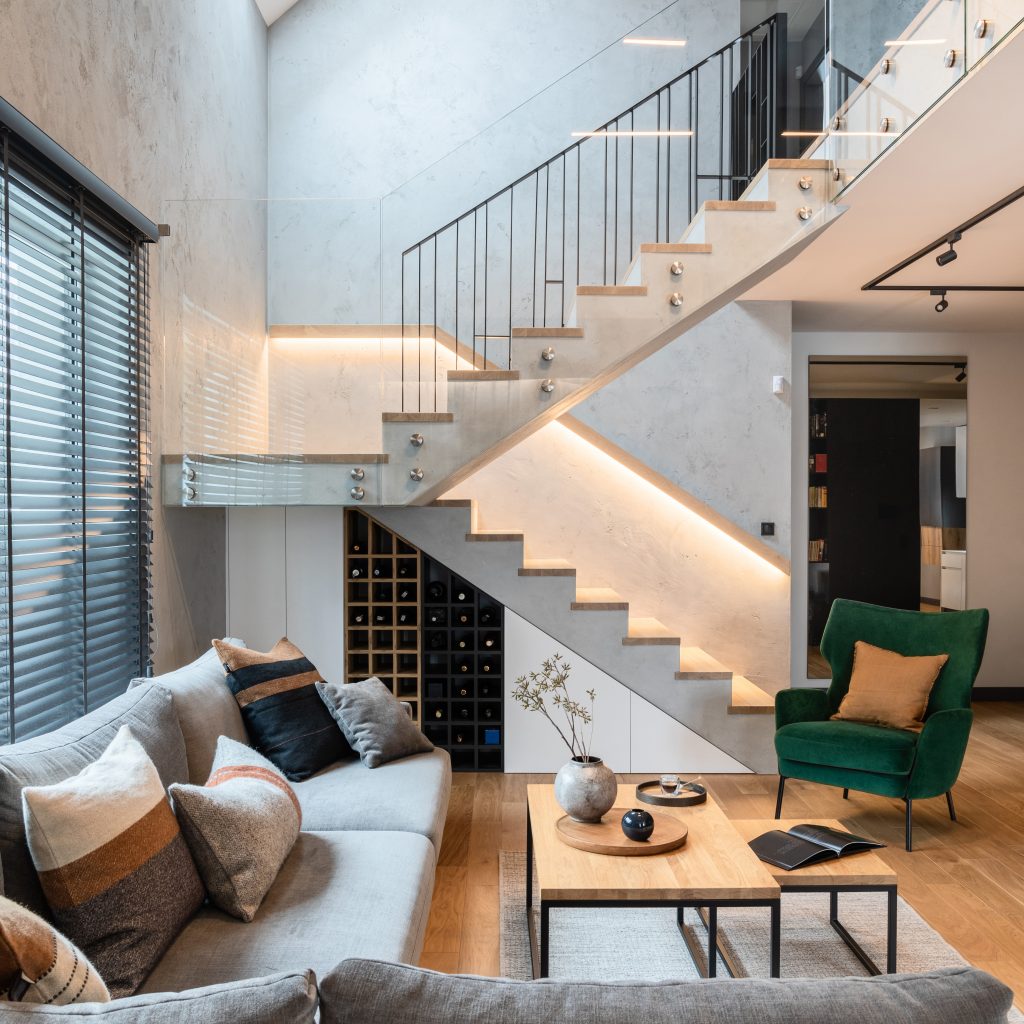 contemporary home interior with staircase and loun 2026 03 09 23 58 44 utc